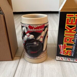 1996 Strike Budweiser Beer Stein CS288